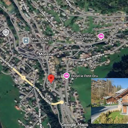 Chalet Renove Au Centre De Avec Parking, Capacite 4 Pers. *